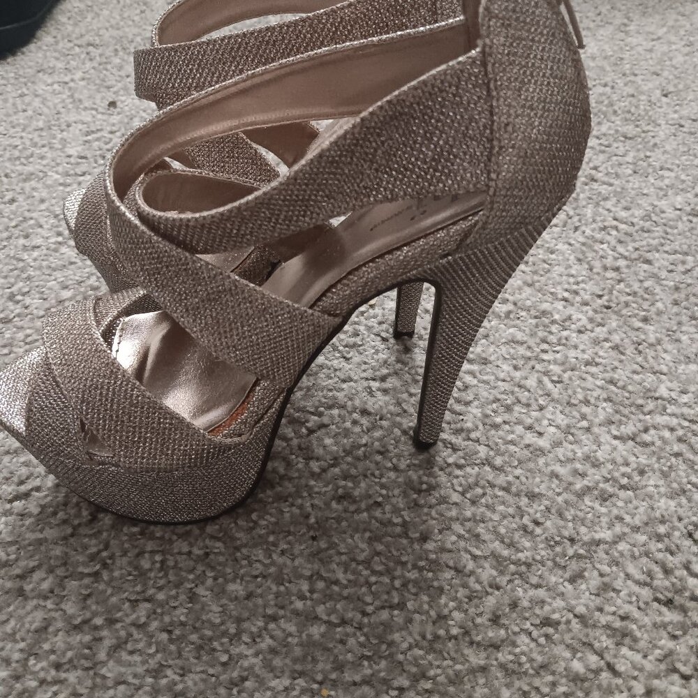 Sparkly heels